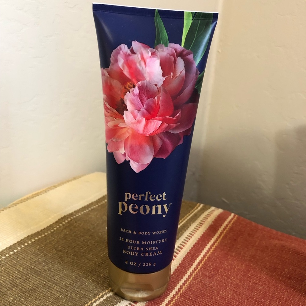 Bath & Body Works Perfect Peony 24HR Moisture Ultra Shea Body Cream Tube